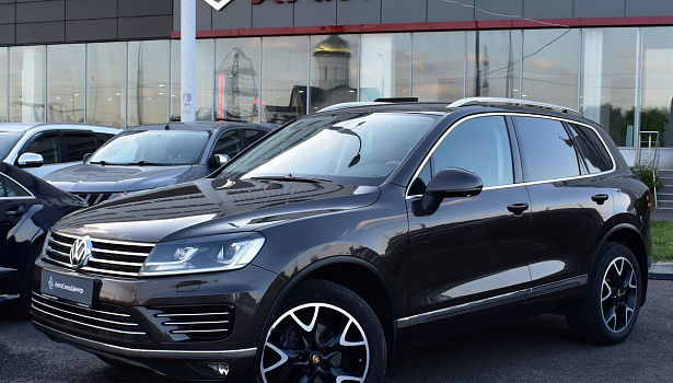 Volkswagen Touareg 2016 3.0d AT 4WD (204 л.с.) Коричневый 53844578 фото 1